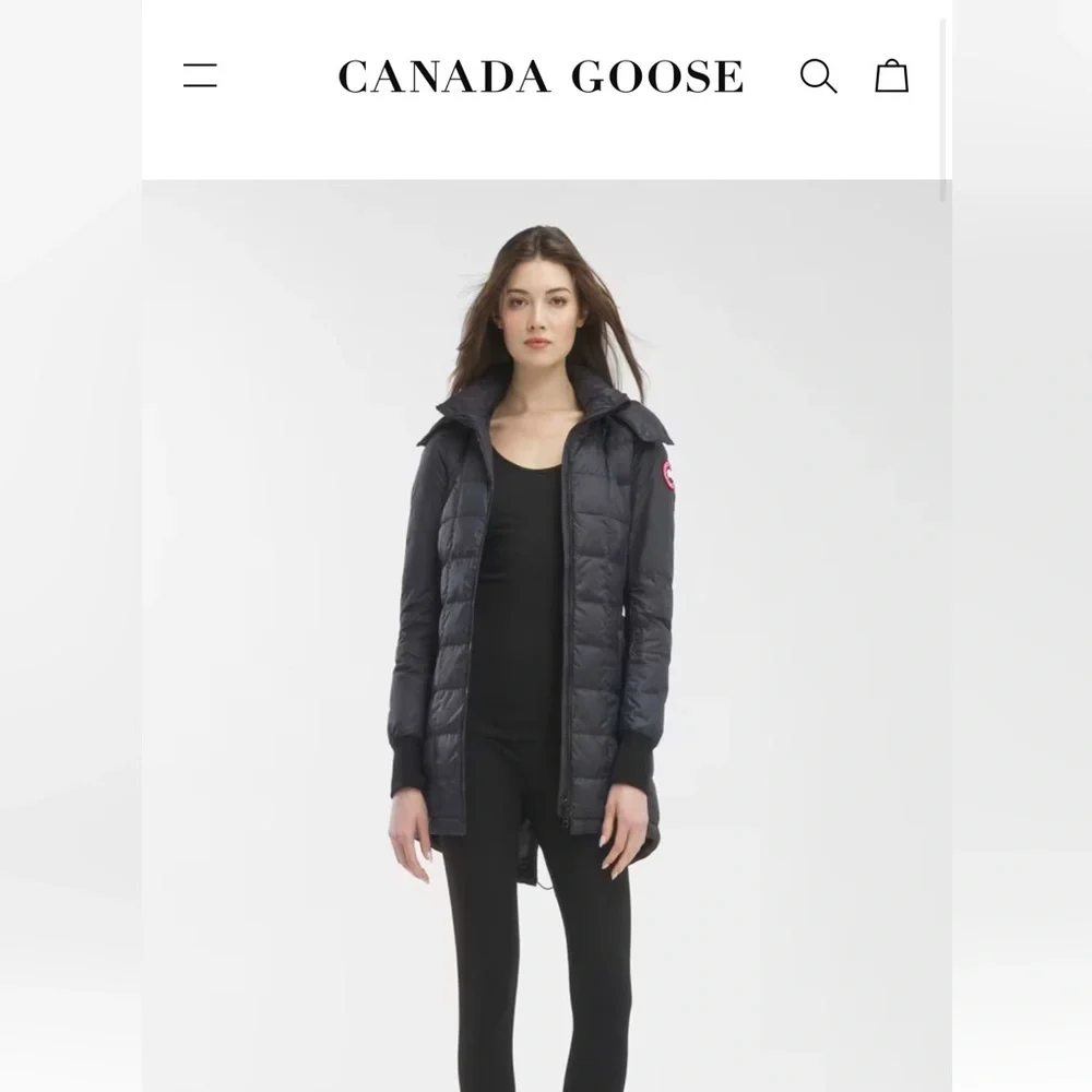 Canada Goose Black Hooded Jacket - Picture 3 of 14